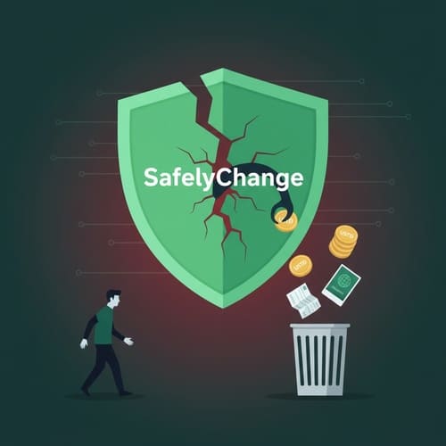 SafelyChange — P2P-схема и блокировки карт SafelyChange логотип обменник мошенничество P2P схема